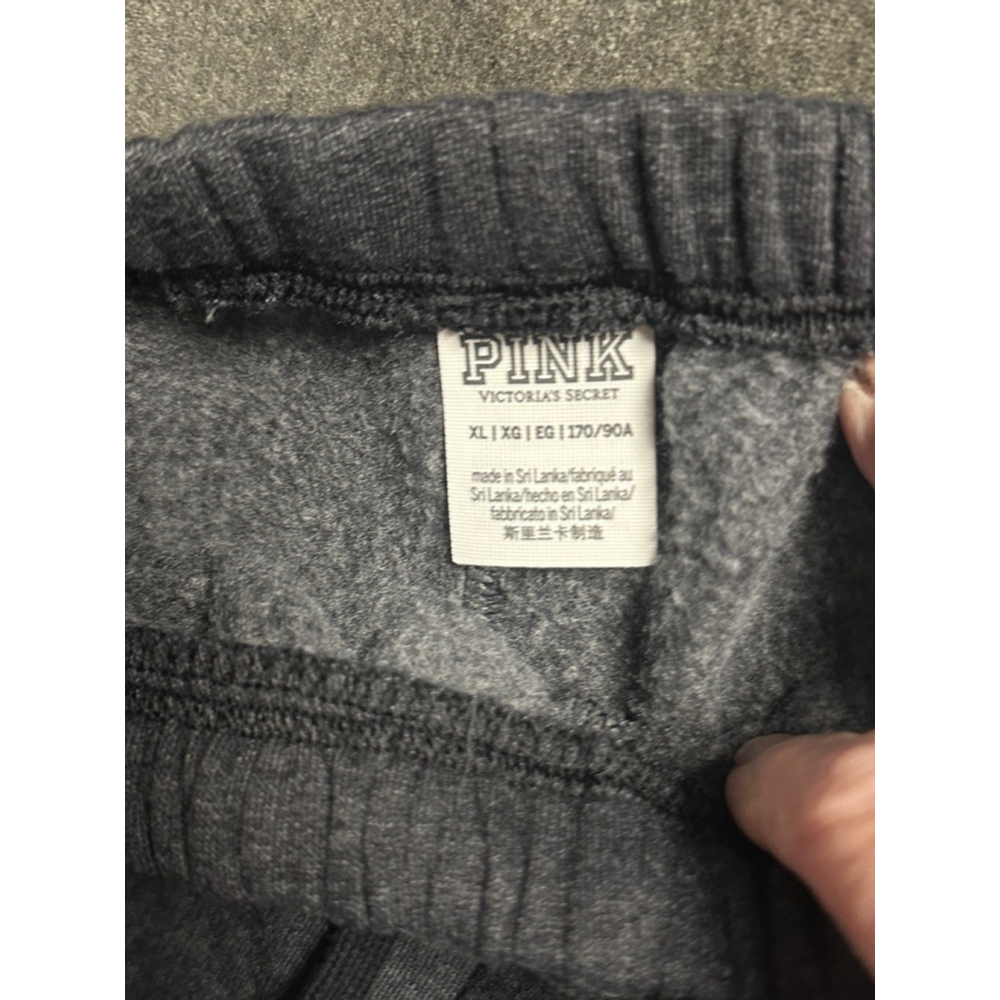 Victoria’s Secret Pink Gray Sweats xl - Picture 3 of 4